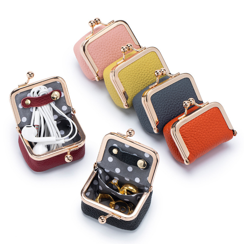 Mini Leather Coin Purse – with - Women'S Accessories Wallet ulasan dan harga