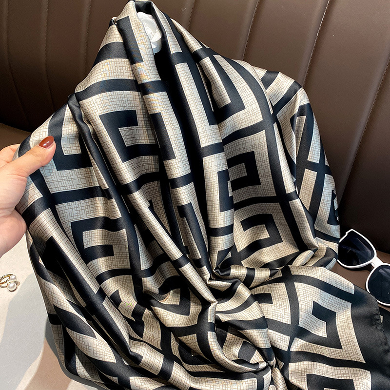 Fashion Print Large Shawl Wrap - Women Accessories Brands ulasan dan harga