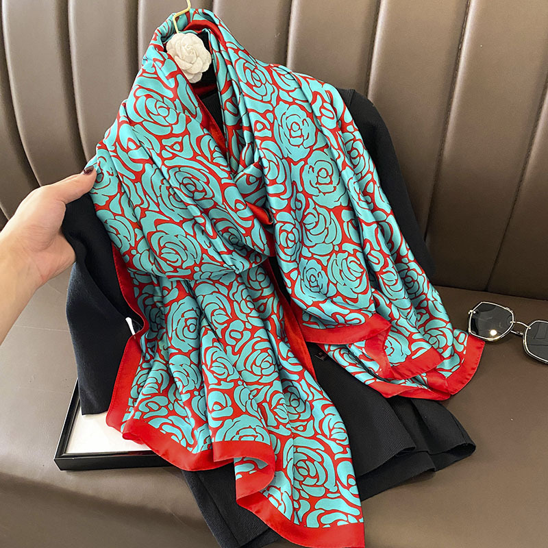 Fashion Print Large Shawl Wrap - Women Accessories Brands ulasan dan harga
