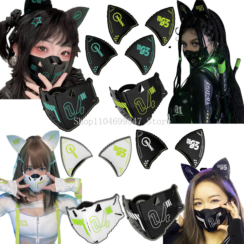 Cyberpunk Mask Mecha Mechanica - Women'S Ear Accessories ulasan dan harga