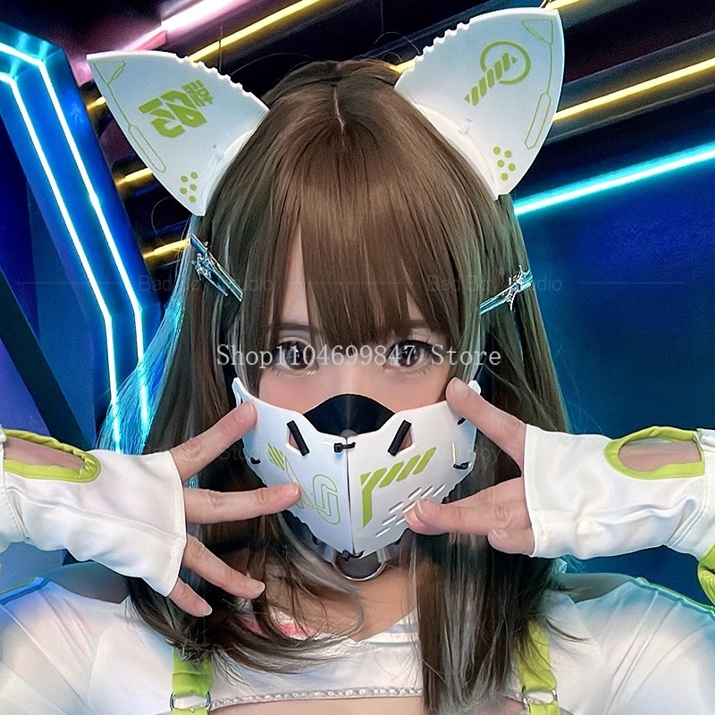 Cyberpunk Mask Mecha Mechanica - Women'S Ear Accessories ulasan dan harga