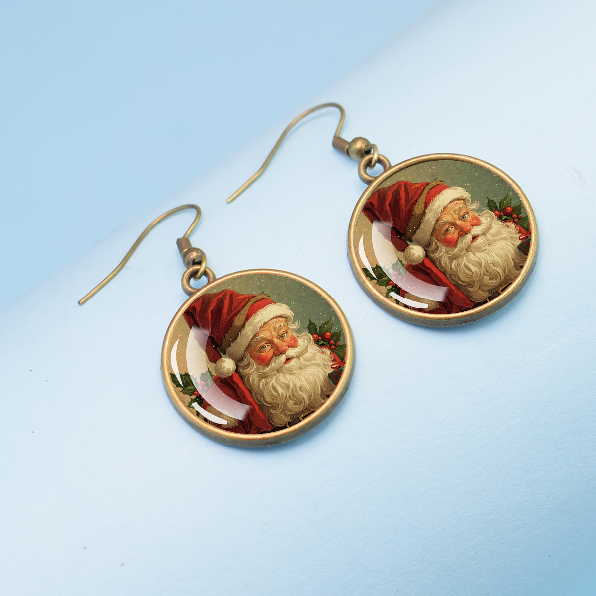 Santa Claus Dome Glass Metal E - Women Accessories Meaning ulasan dan harga