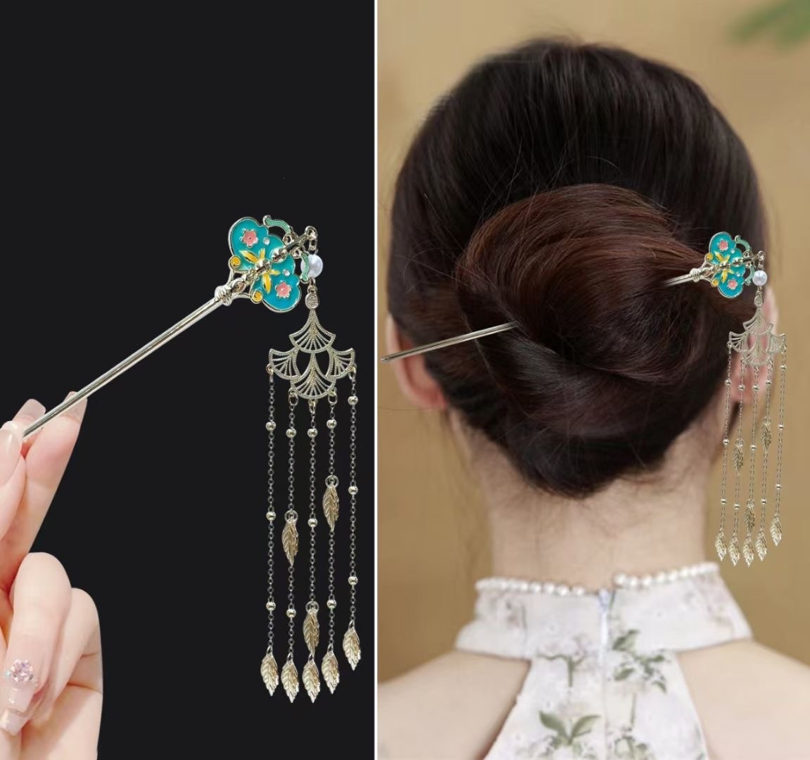 18cm Chinese Style Hairpin Ele - Women'S Vintage Accessories ulasan dan harga