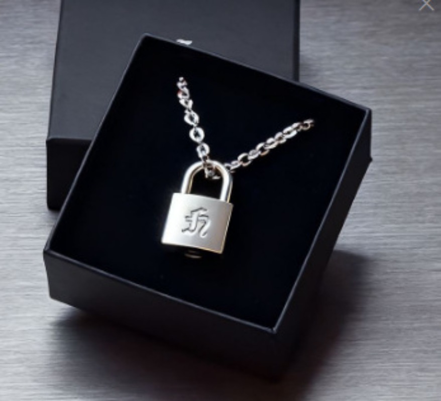 Smooth Matte Finish Metal Lock - Women Accessories Products ulasan dan harga