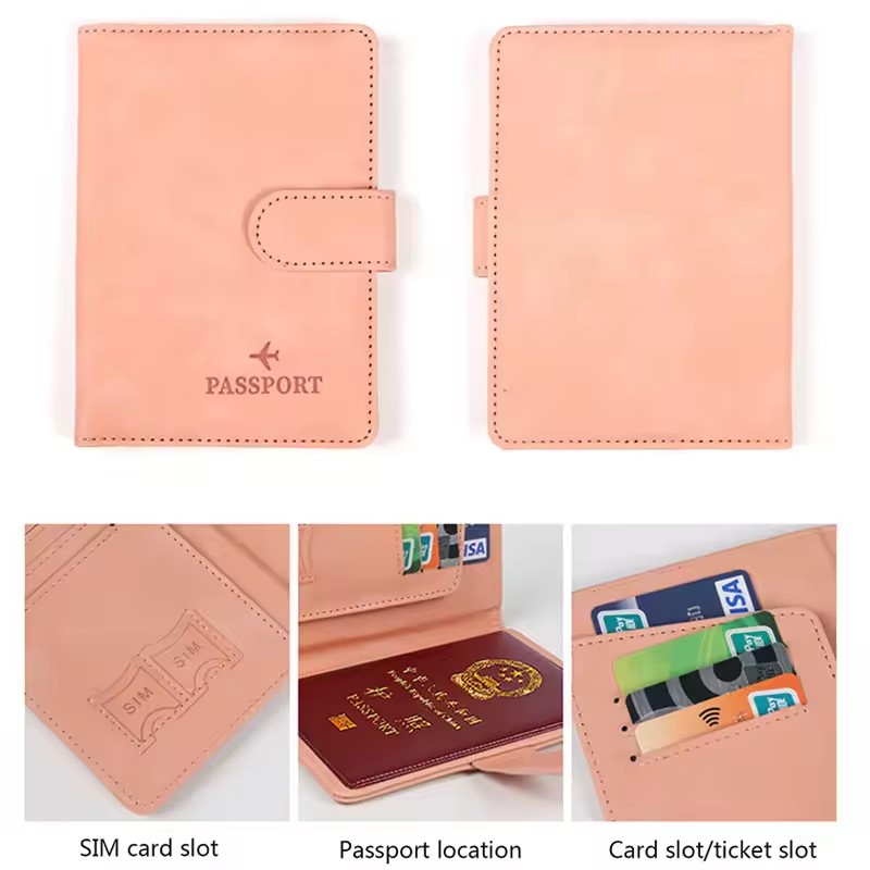 Leather Passport Holder Cover  - Women'S Accessories Wallet ulasan dan harga
