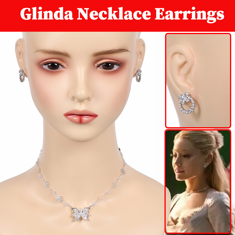 2025 Wicked 2 Glinda Cosplay B - Women'S Ear Accessories ulasan dan harga