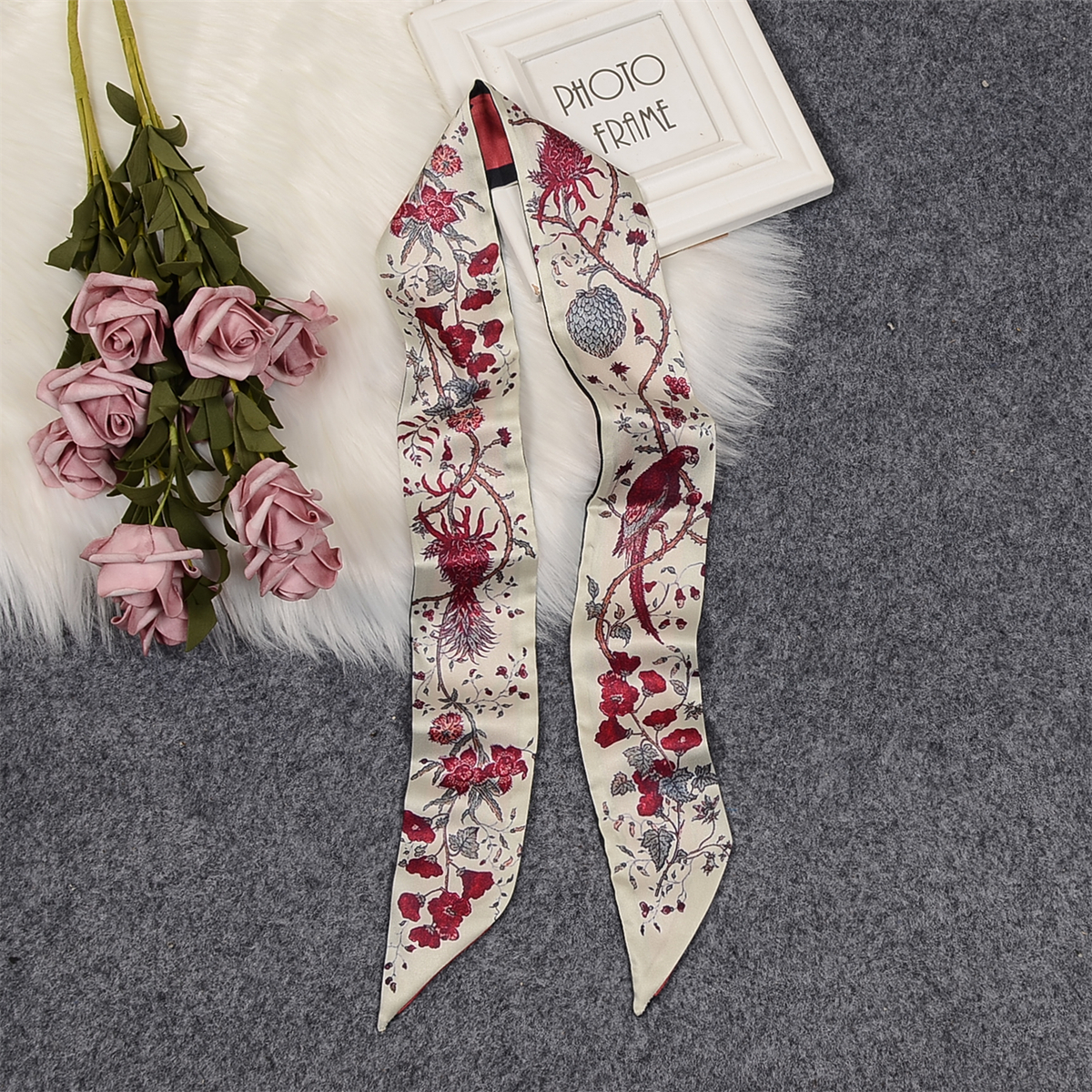 Flower Room Parrot Brand Scarf - Women Accessories Brands ulasan dan harga