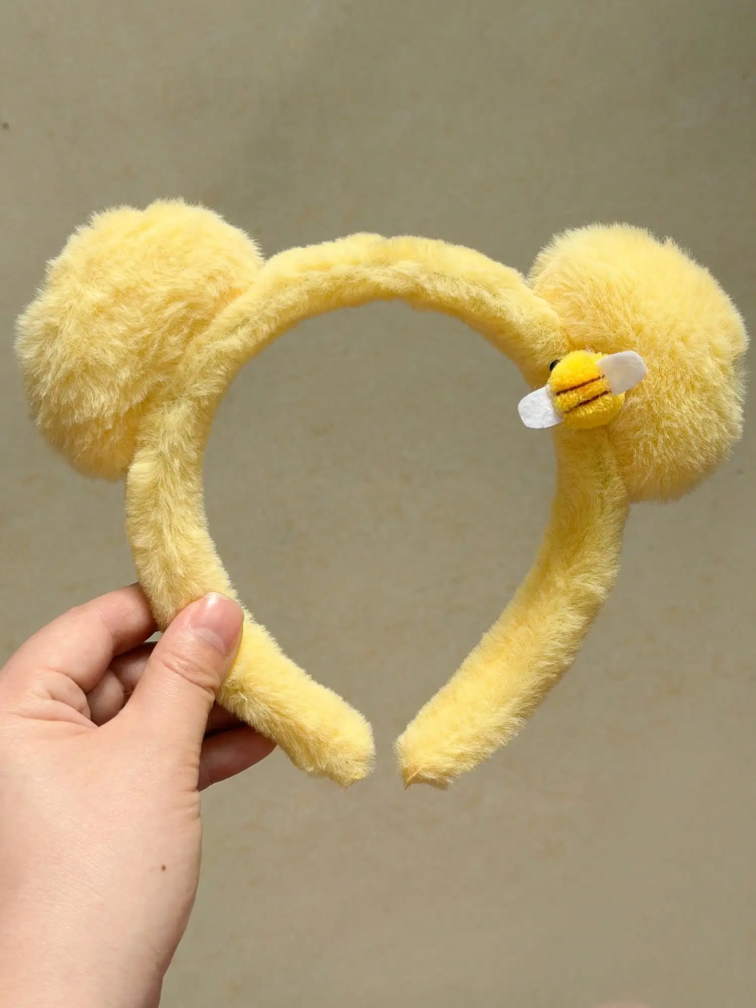 Yellow Headband, Cute Plush Ea - Women'S Ear Accessories ulasan dan harga
