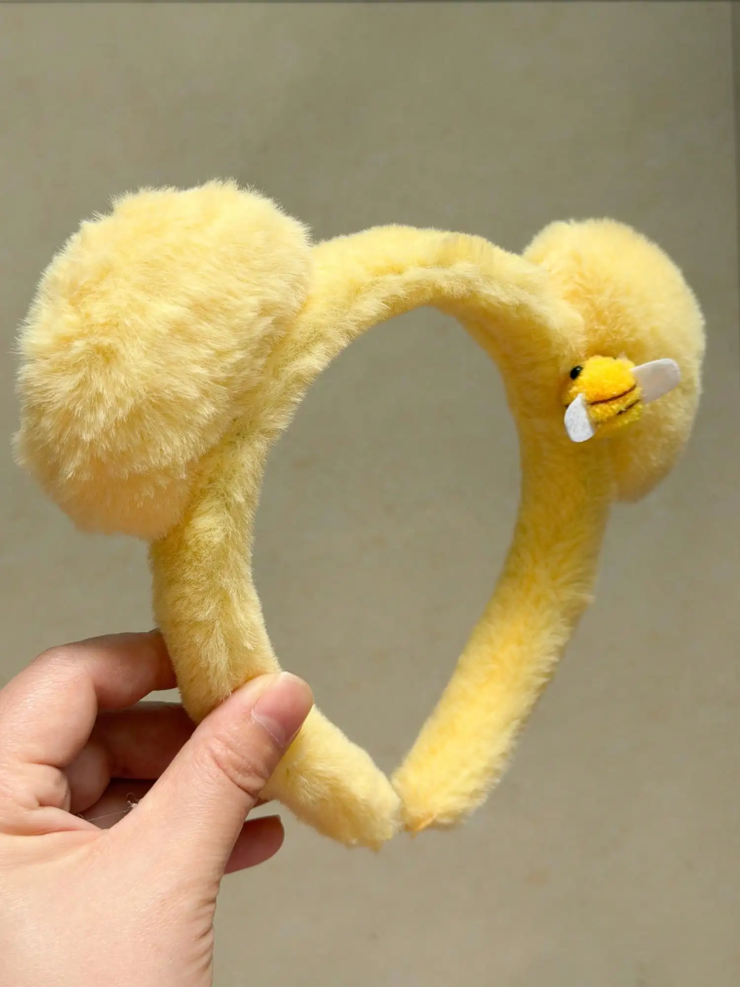 Yellow Headband, Cute Plush Ea - Women'S Ear Accessories ulasan dan harga