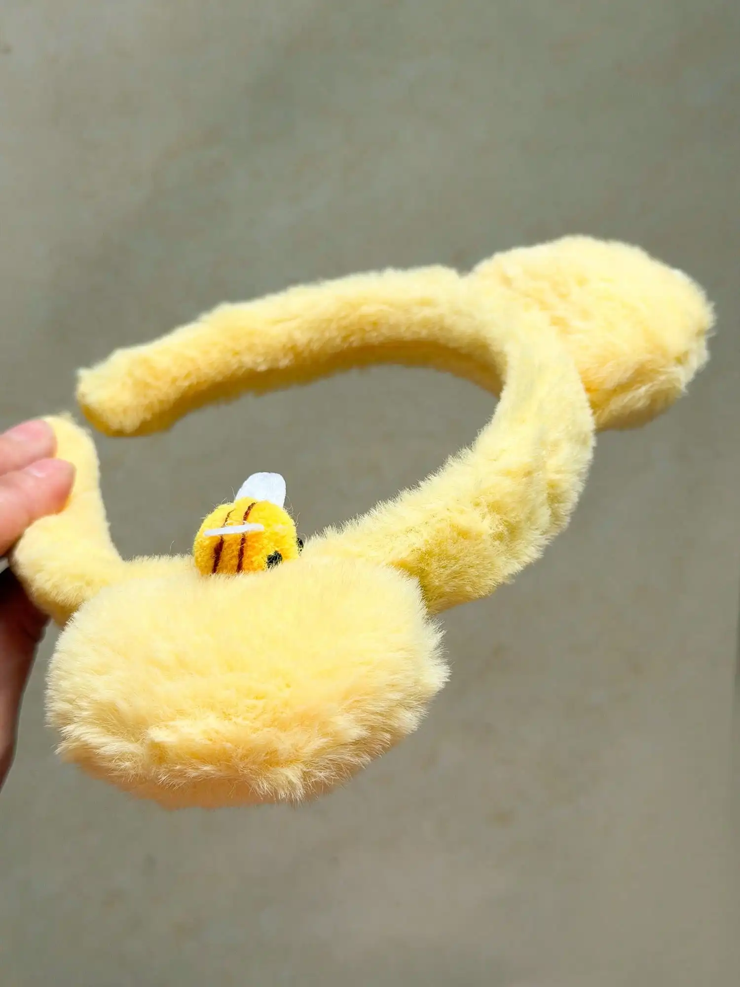 Yellow Headband, Cute Plush Ea - Women'S Ear Accessories ulasan dan harga
