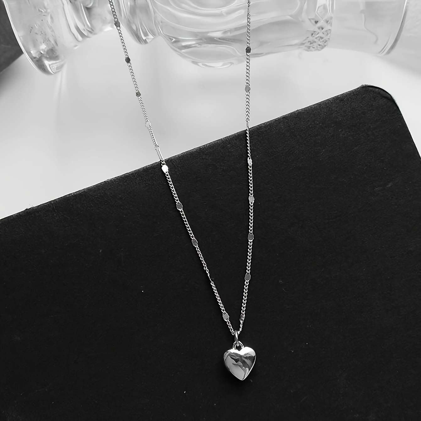 1pc Elegant Vintage Heart Pend - Women'S Accessories Gift Ideas ulasan dan harga