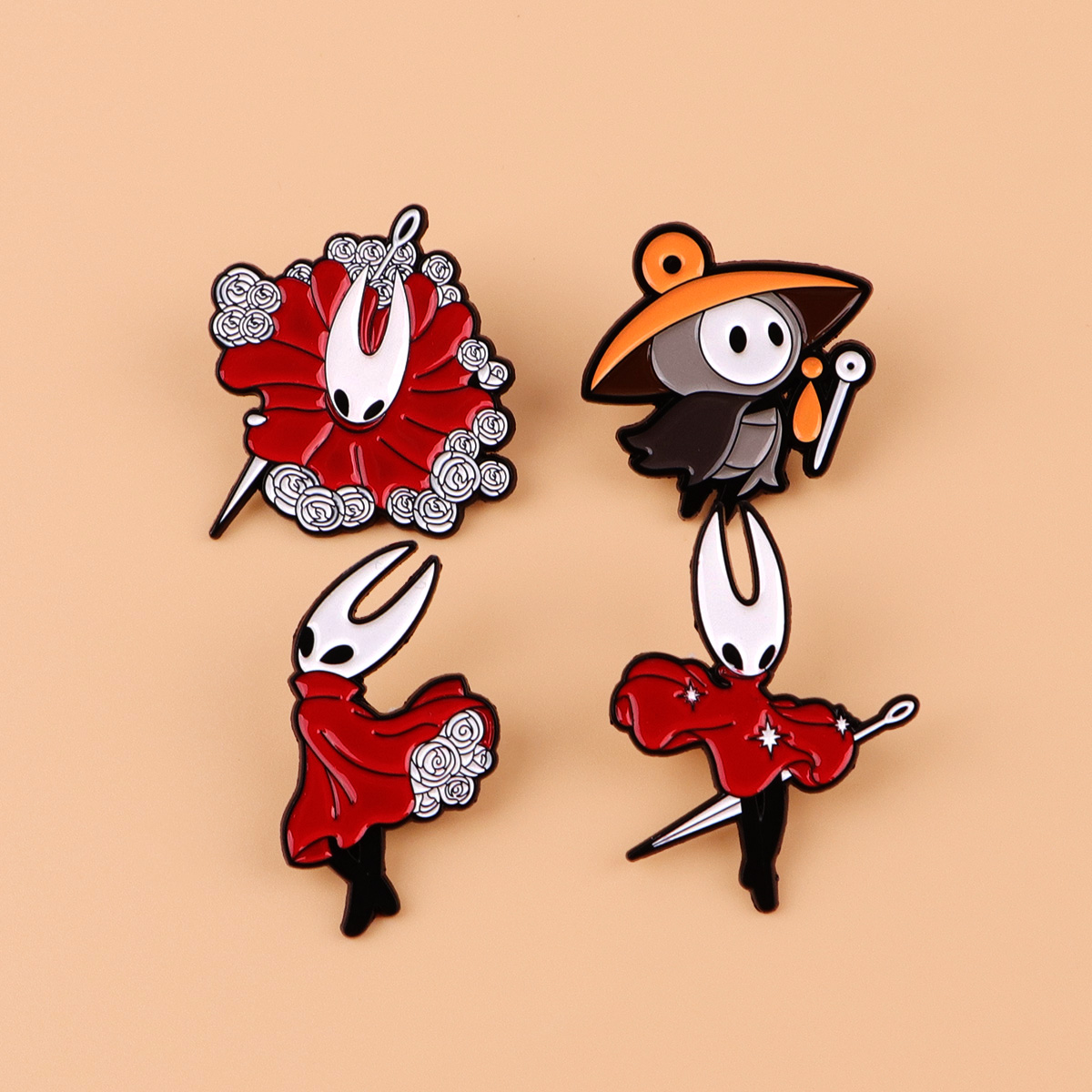 4pcs set Game Figure Enamel Pi - Women Accessories Picture ulasan dan harga
