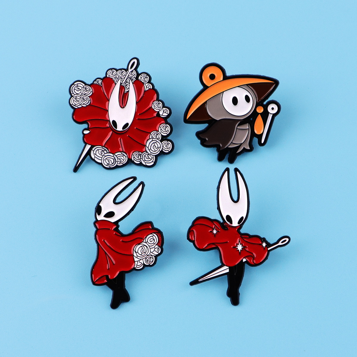 4pcs set Game Figure Enamel Pi - Women Accessories Picture ulasan dan harga
